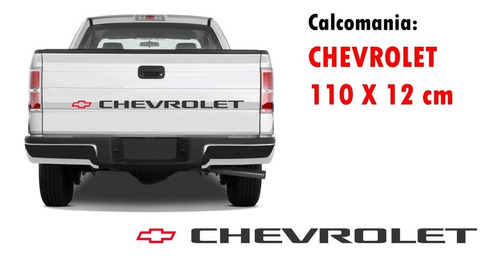 Vinil Sticker Calcomanía Auto O Camioneta Chevrolet