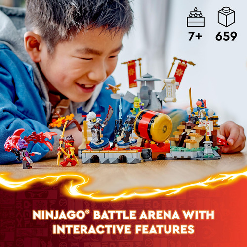 Set De Juego Lego Ninjago Tournament Battle Arena 71818 Con