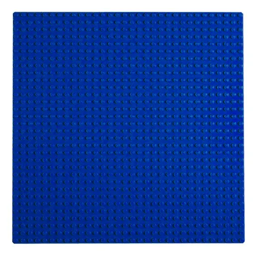 Placa Base Compatible Con Lego 40cm X 40cm Azul Interactiva