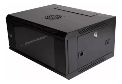 Imagen 2 de 8 de Rack Mural 4 Unidades 19 Pulgadas 400mm Profundidad Nuevo