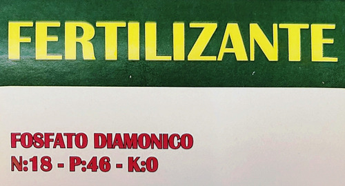 Fertilizante Fosfato Diamónico X 1kg. Parque, Jardín, Huerta