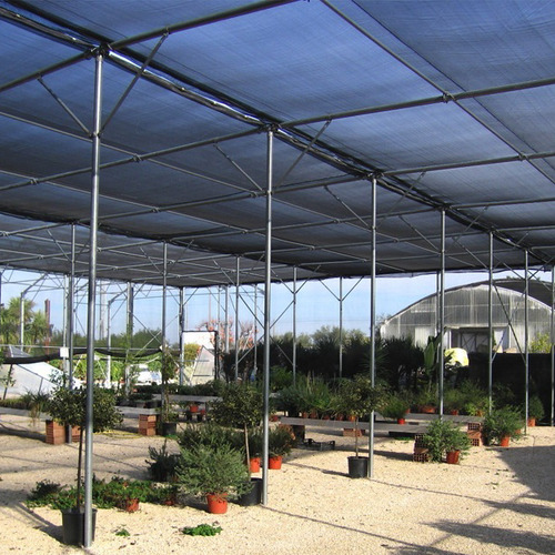 Tela Sombreamento Viveiros Estufa Plantas 80% 6x5 Mts