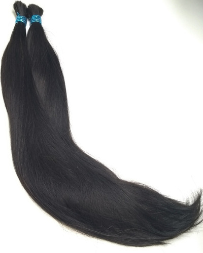 Cabelo Humano Liso Natural  70cm - 150 Gramas Envio Imediato