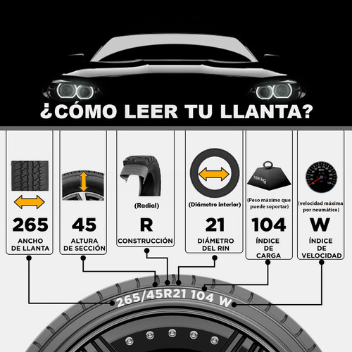 Imagen 5 de 6 de Llanta 225/45z R17 94w Xl Mirage Mr-182 Sin Rin