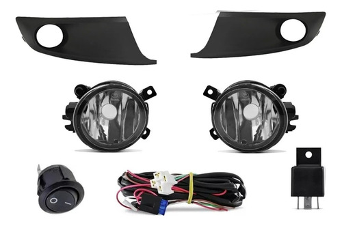 Kit Faros De Neblina Fox Completo Con Sus Cables