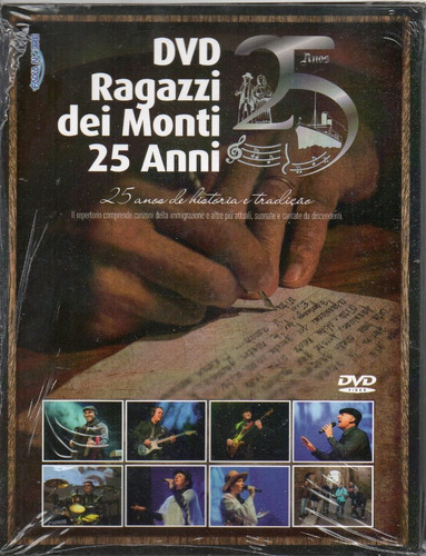 Dvd Ragazzi Dei Monti 25 Anni