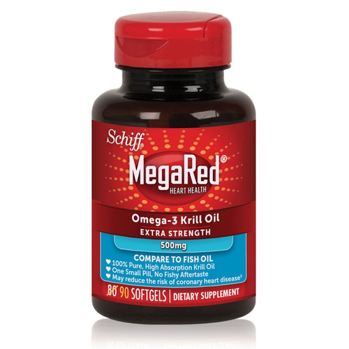 Megared 500 Mg De Omega-3 Aceite De Krill Suplemento