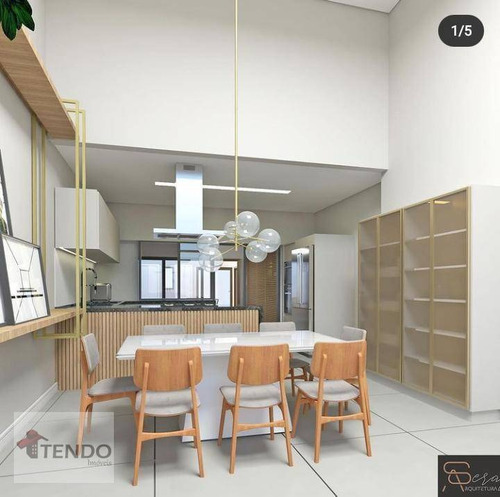 Casa Com 3 Dormitórios À Venda, 190 M² Por R$ 1.270.000,00 - Condomínio Maria José - Indaiatuba/sp - Ca0591