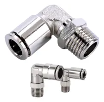 Comprar 3 Conexões Pneumáticas Cotovelo Metalica 8mm Rosca 1u002F8 Bsp