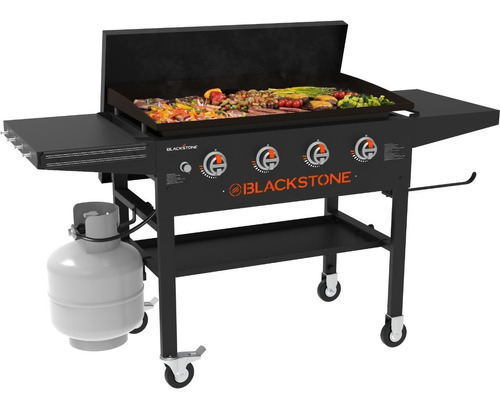 Asador Tipo Plancha Blackstone 36'' Tapa+kit Mantenimiento