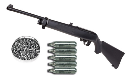 Rifle Aire Ruger 10/22 Umarex 10 Tiros 4,5 Co2 7,5 Joules.