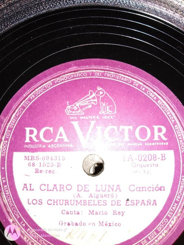 Pasta Los Churumbeles De España Rca Victor C112