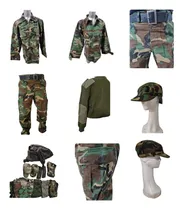 Comprar Uniforme Militar Camuflado Completo Casaca Pantalón Y Gorro