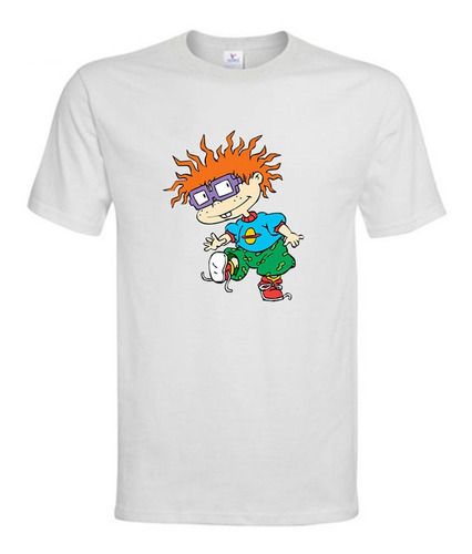 Polera Estampada Serie Animada 90's Rugrats Carlitos