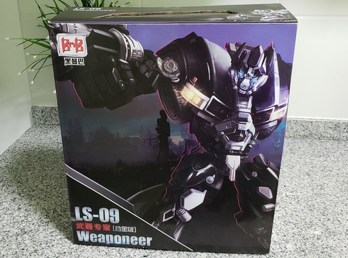 Transformer Ironhide Mpm Black Mamba Ls-09 Oversized 