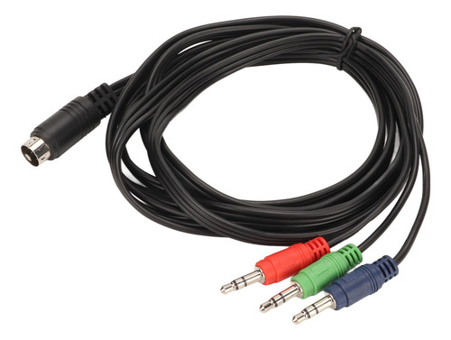 Cable Mini Din A 3,5 Mm, 3 Dc, 9 Pines, Conectar Y Reproduci