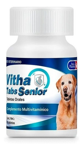 Pets Pharma Vitha Tabs Multivitamínico Perros Senior 30tab