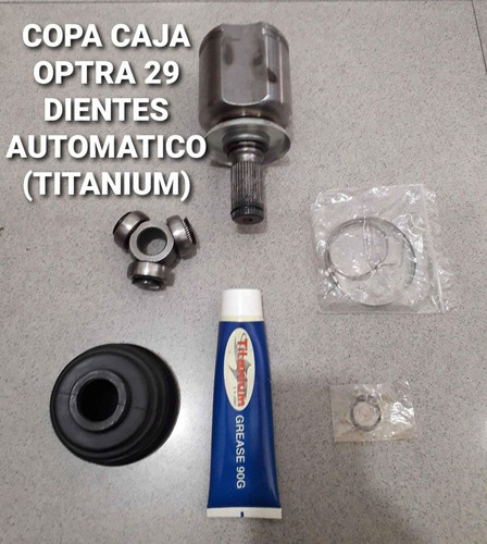 Copa Caja Optra 29 Dientes Automatico Titanium