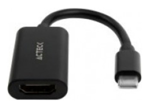 Adaptador Video Acteck Ac-934701 Ah440 Usb C A Hdmi 4k 10 Cm