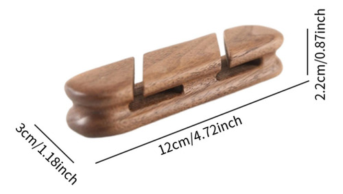 Cable Multifunción De Madera Para Gestión De Cables, Pequeño