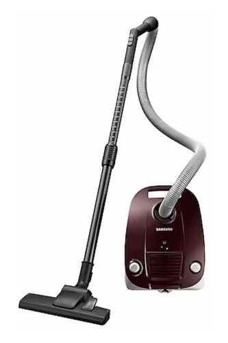 Aspiradora Samsung Canister Vacuum Cleaner Color vino rubi