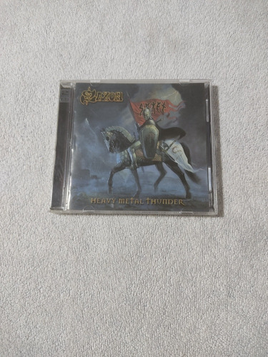 Saxon Heavy Metal Thunder Cd Doble Importado  