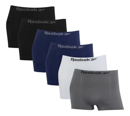 MLB 6807502842 Kit 6 Cuecas Boxer Reebok Classic Microfibra Sem Costura JM
