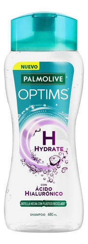 2 Pzs Palmolive Shampoo Hidratante Optims 680ml