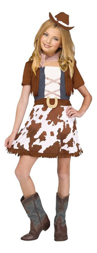 Disfraz Fun World Rodeo Rider Para Niñas, Disfraz De Hallowe