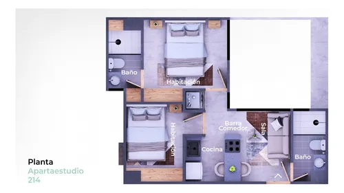 Broker - Apartaestudios En Obra Gris Barrio Cadillal Popayán