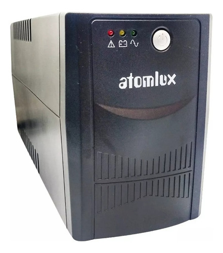 Atomlux Ups500 Tower C/soft + Estabilizador  500va Para Pc