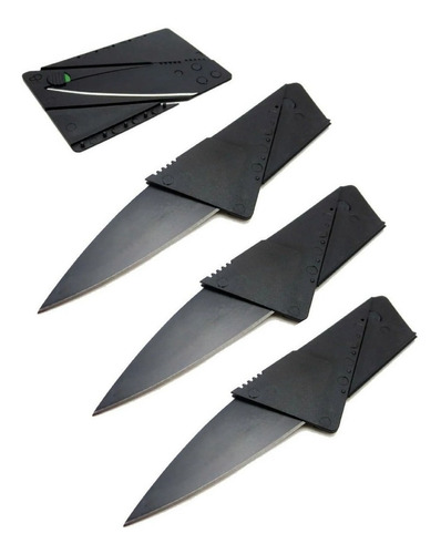 X3 Cuchillo Tarjeta Cuchillo Tactico Militar Navaja Tactica