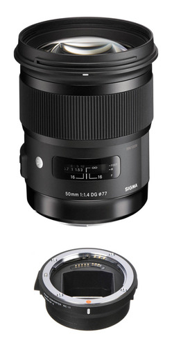 Sigma 50mm F/1.4 Dg Hsm Art Lente Para Canon Ef And Mc-11 Mo