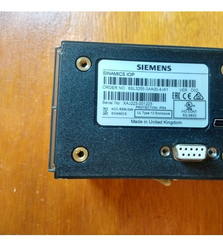 Sinamics Iop 6sl3255-0aa00-4ja1 Siemens (Usado)