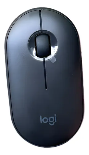comprar Mouse Logitech Peble M350 Wireless Black  - Renewed