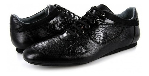 Tenis Cuadra 34knp Bm Negro  25-31 Caballeros