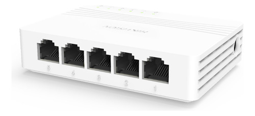 Switch De Escritorio De 5 Puertos A Gigabit 10/100/1000 Mbps