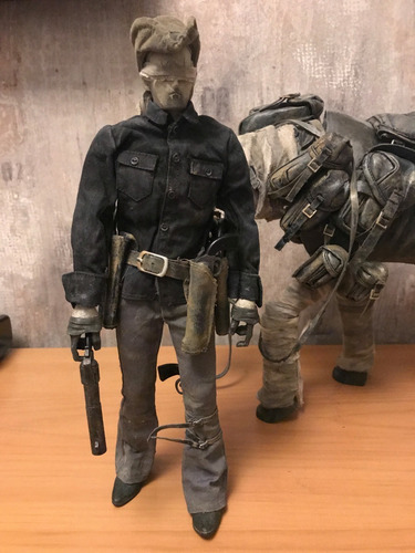 3a Threea Ashley Wood Blind Cowboy Ghost Horse 1/6 Hot Toys