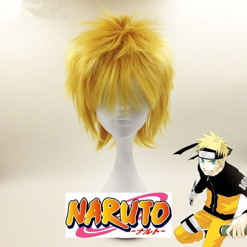 Peluca Cosplay Naruto Uzumaki