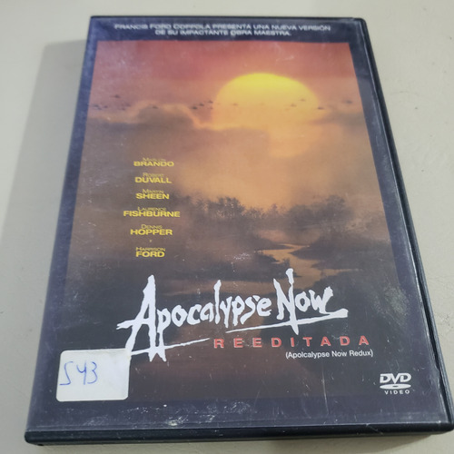 Película Apocalypse Now Reeditada Dvd Original 