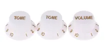 Comprar Jogo De Knobs Para Guitarra Baixo Strato Stratocaster