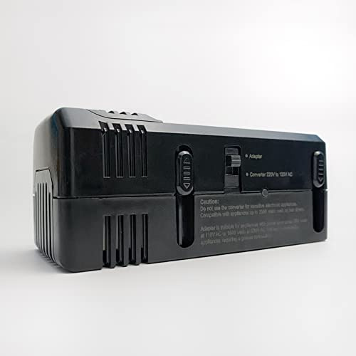 Pack Nematech: Convertidor De Voltaje Universal Y Adaptador