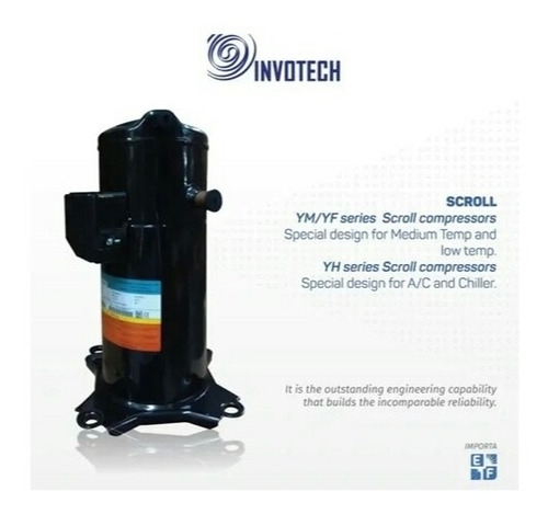 Motocompresor Aa Invotech Scroll Yh-230c1 8hp R-410
