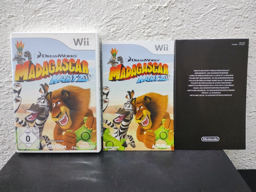 Madagascar Kartz Not For Resale Nintendo Wii Formato Pal (Usado)