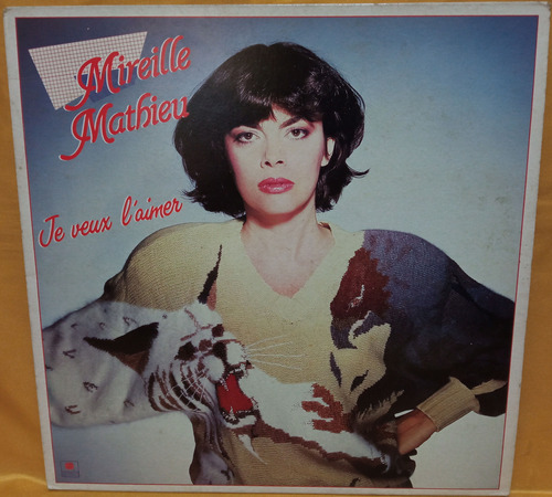 O Mireille Mathieu Lp Je Veux L'aimer 1983 Ricewithduck