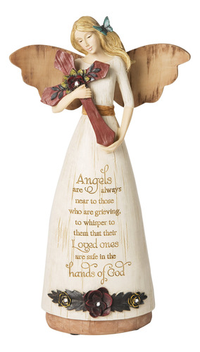 Pavilion Gift Company 02969 Figura De Ngel De Luto, 9in