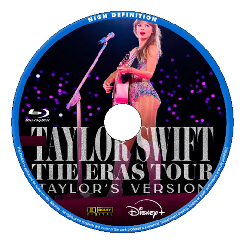 Blu-ray Taylor Swift The Eras Tour (taylor's Version)