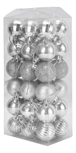 Decoración Navideña, 36 Piezas, Adornos De Bolas De Árbol Ir
