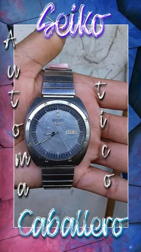 Reloj seiko automatico usado deals