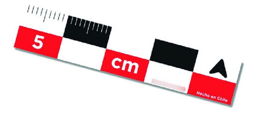 Escala Fotográfica Magnética- Magnet-tag -arqueología - 5cm